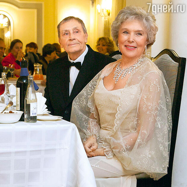 Вера Васильева c мужем Владимиром Ушаковым