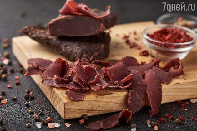 Таймырская бастурма из оленины фото