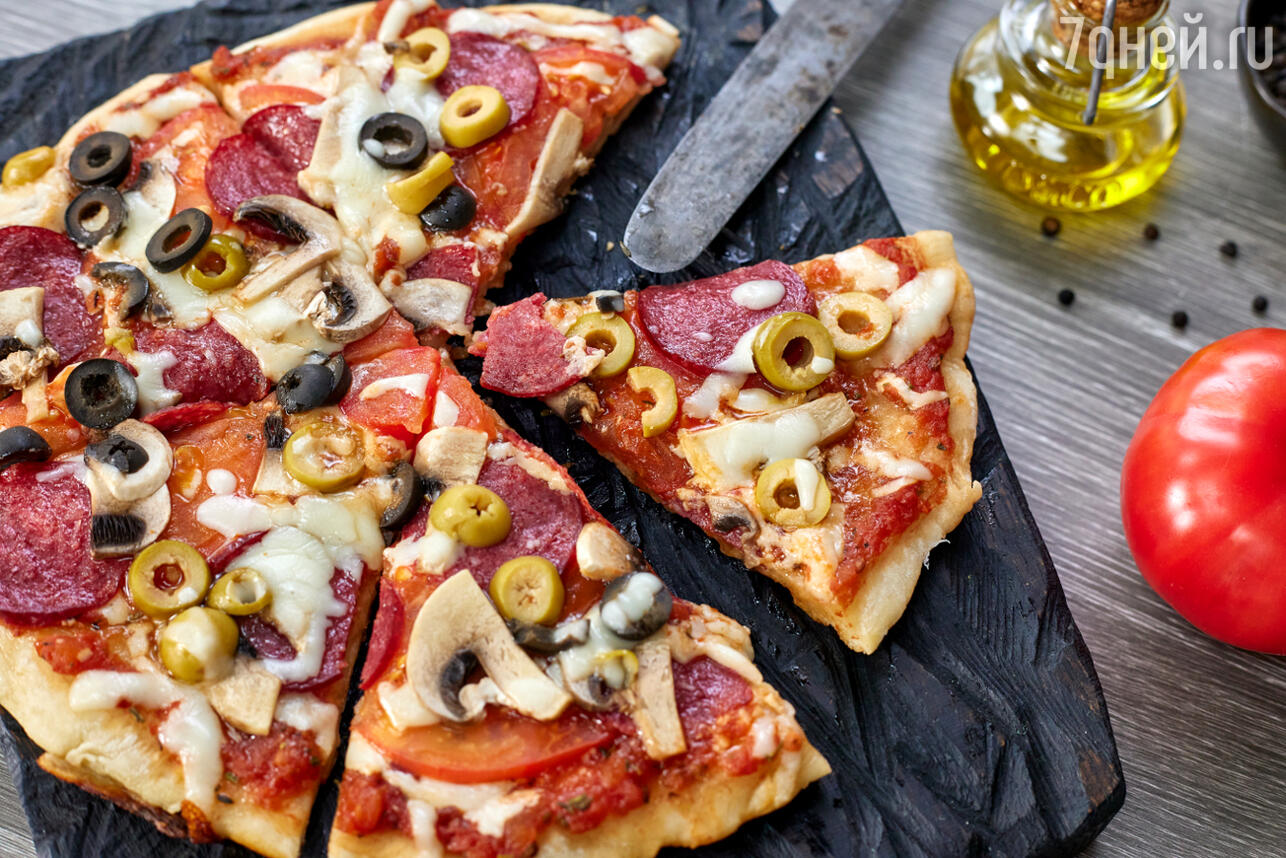 20 рецептов пиццы с колбасой, от которых ты будешь в восторге