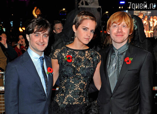 Дэниел Рэдклифф, Руперт Гринт и Эмма Уотсон рассказывают о съемках последнего «Гарри Поттера»