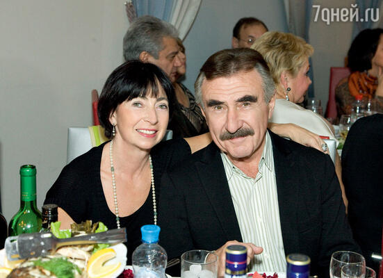 Леонид Каневский с женой Анной 