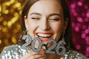 Идеи трендового маникюра на Новый Год 2026