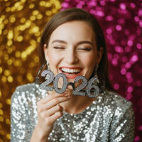 Идеи трендового маникюра на Новый Год 2026