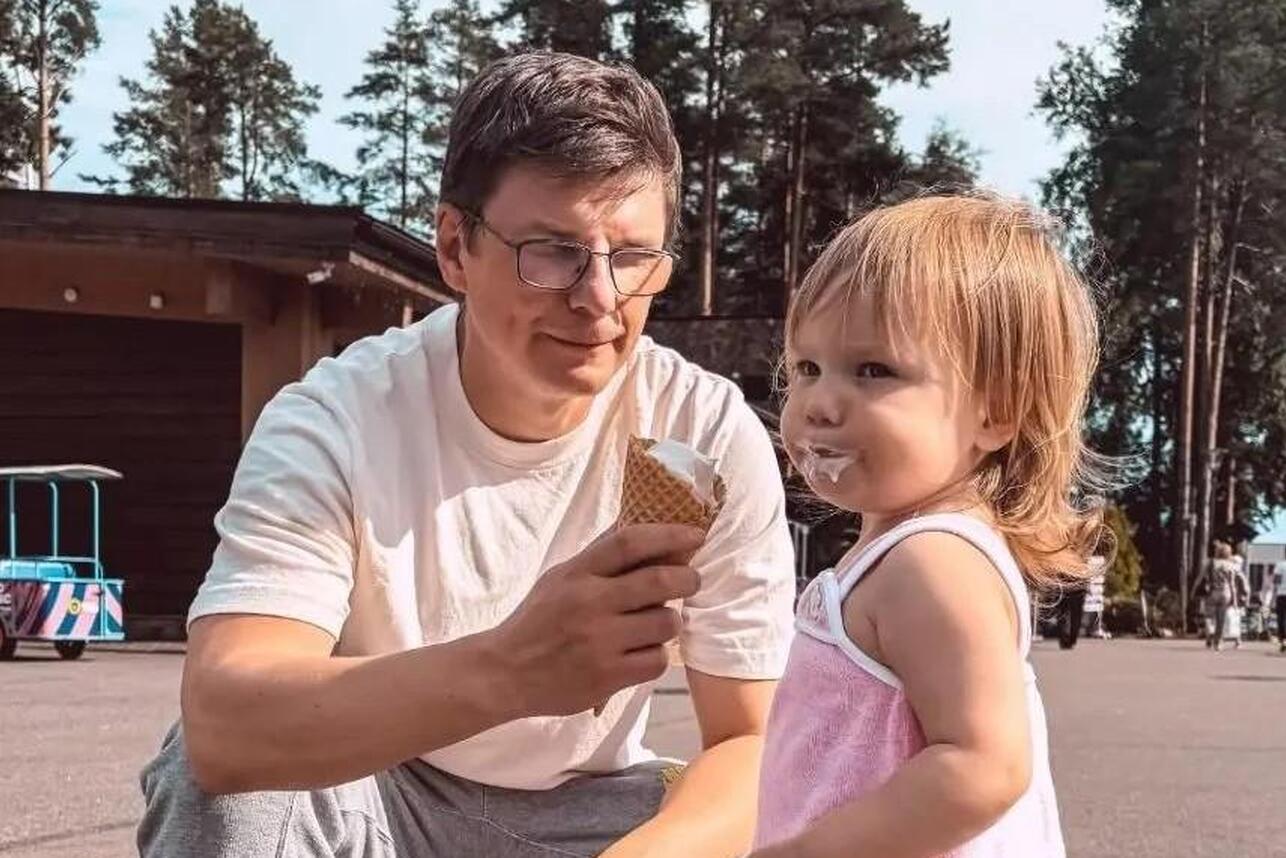 Андрей Аршавин с младшей дочерью