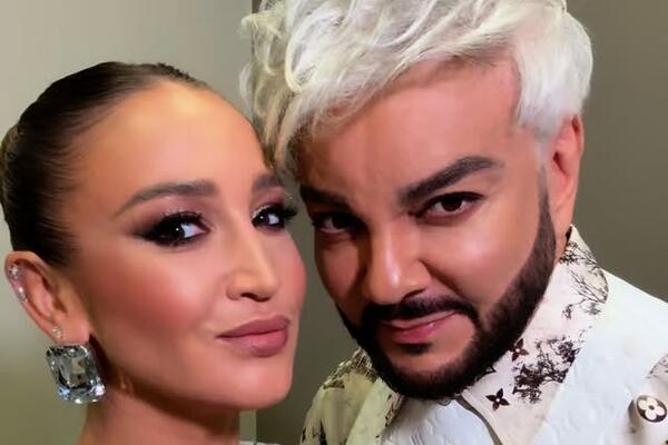 Она в белом, он &mdash; в костюме: Киркоров и Бузова &laquo;поженились&raquo; при свидетелях