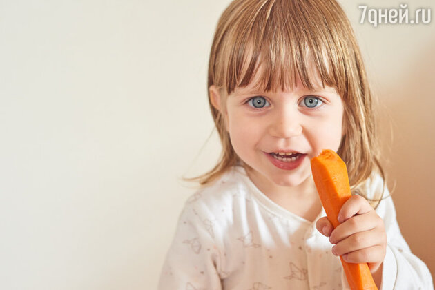 Морковь содержит витамин А