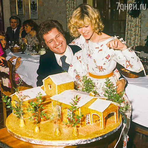С женой Кристин. 1978 г.