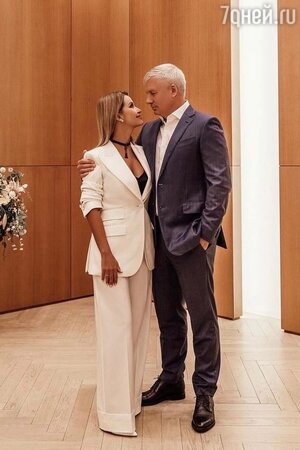 Ольга Орлова с мужем Валерием - фото