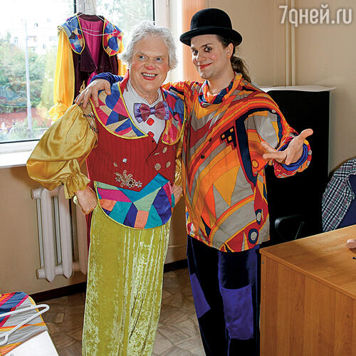 С сыном Владимиром. 2012 г.