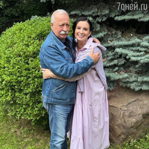 Екатерина Стриженова и Леонид Якубович