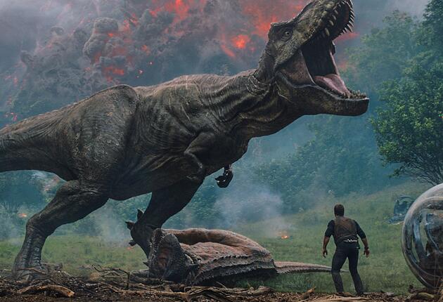 Динозавры делят территорию в прологе «Мира Юрского периода: Господство»