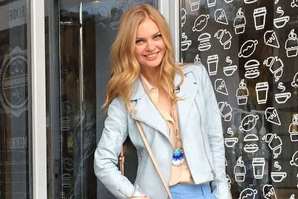 Образ дня: Елена Кулецкая в Lost Ink & Stefanel