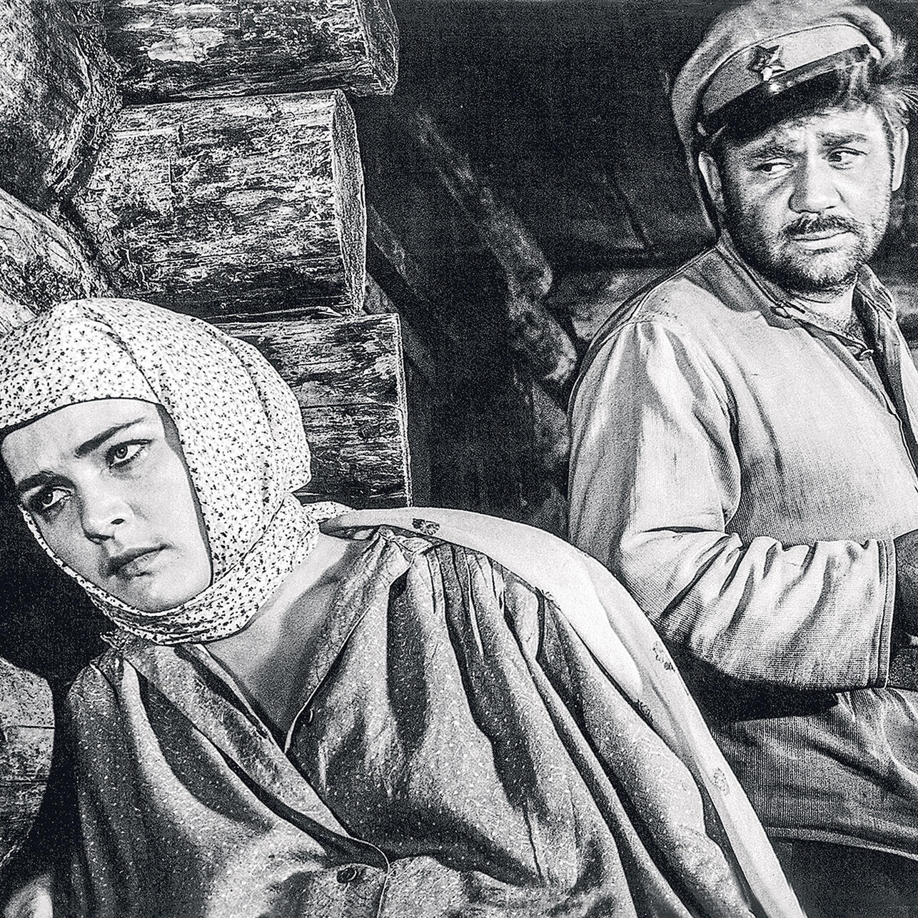 Людмила Чурсина и Евгений Леонов 