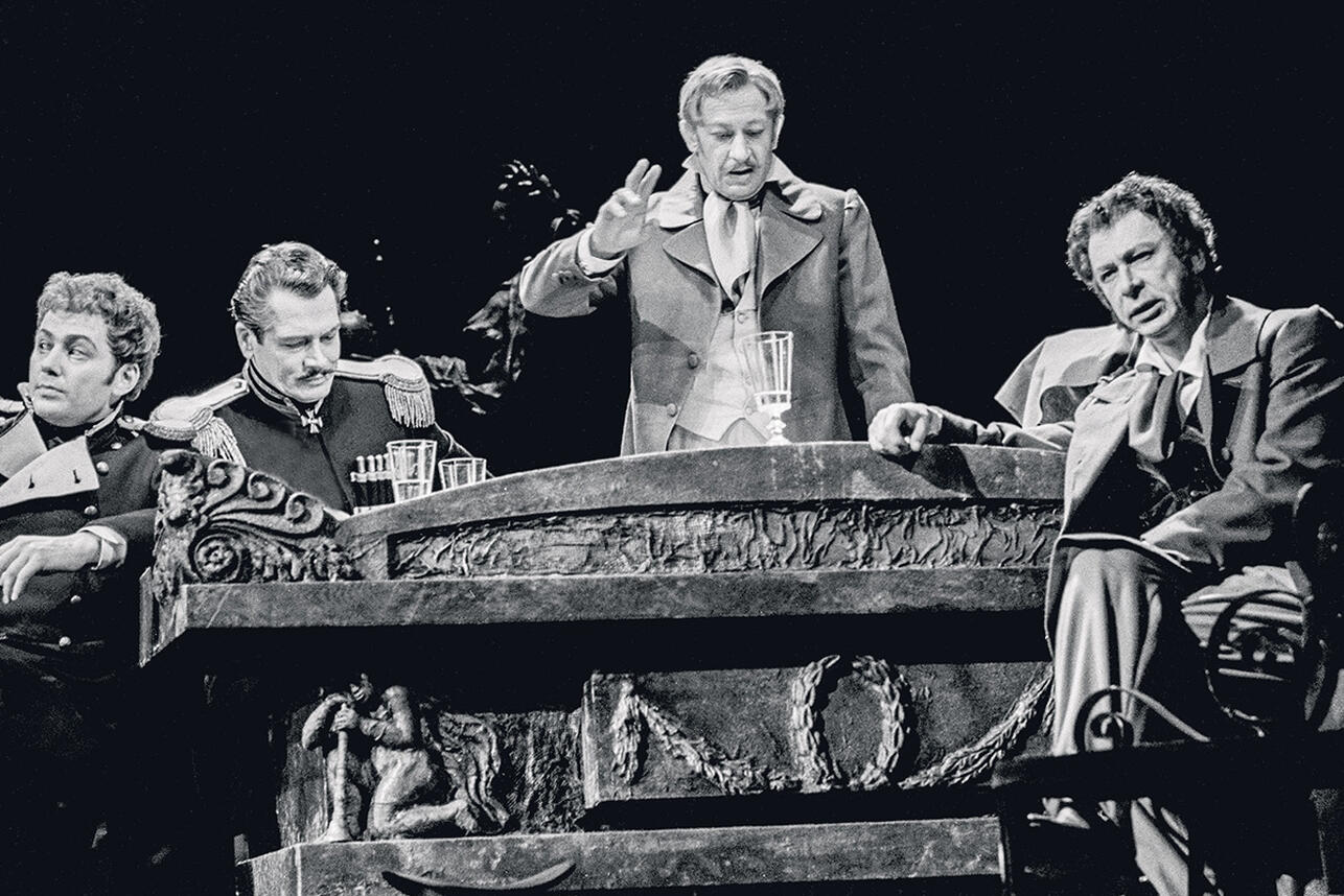Всеволод Абдулов, Анатолий Вербицкий, Евгений Евстигнеев и Олег Ефремов