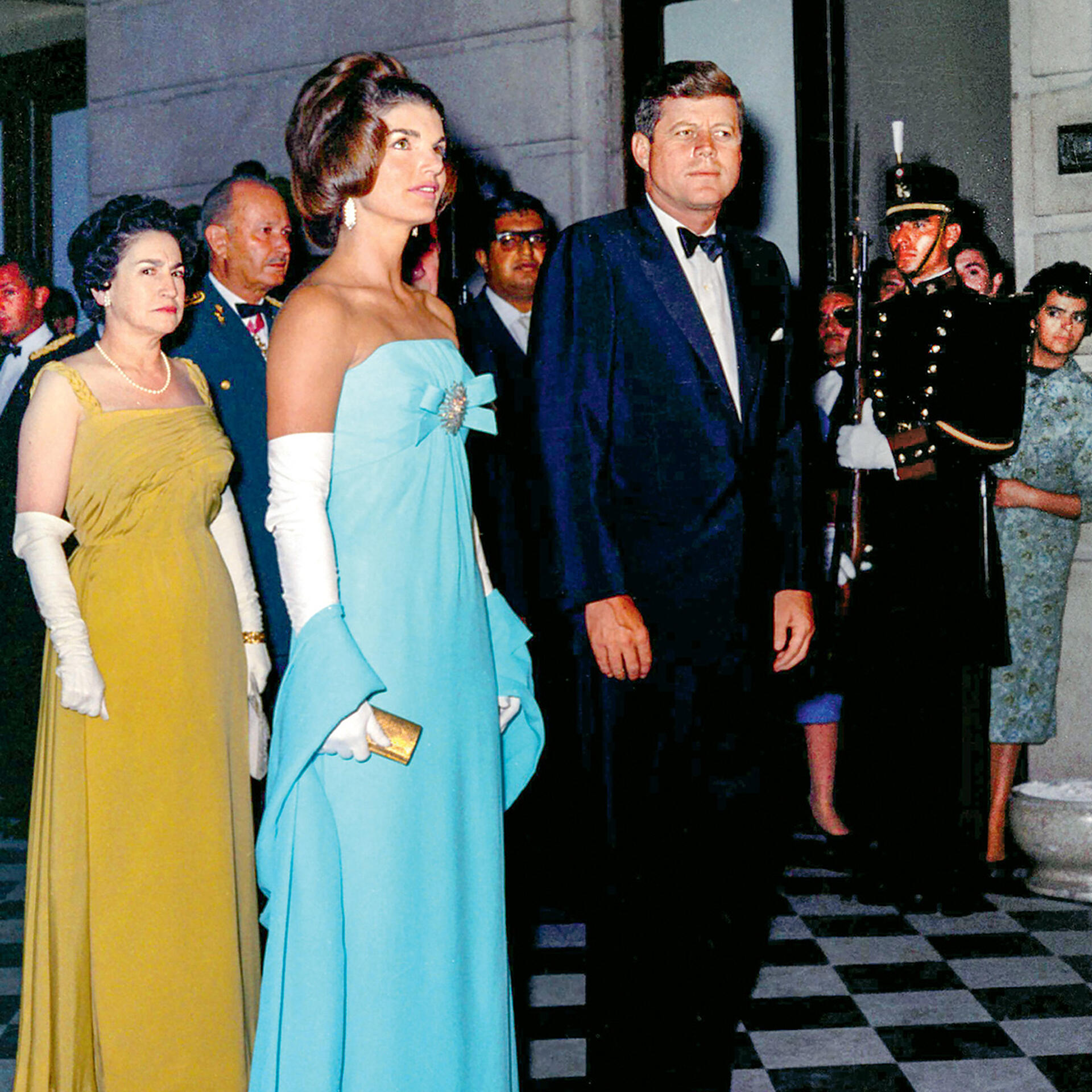 Жаклин и Джон Кеннеди