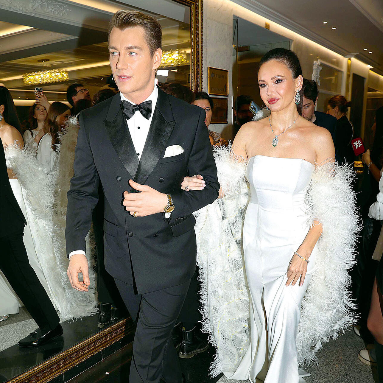 Алексей Воробьев с женой