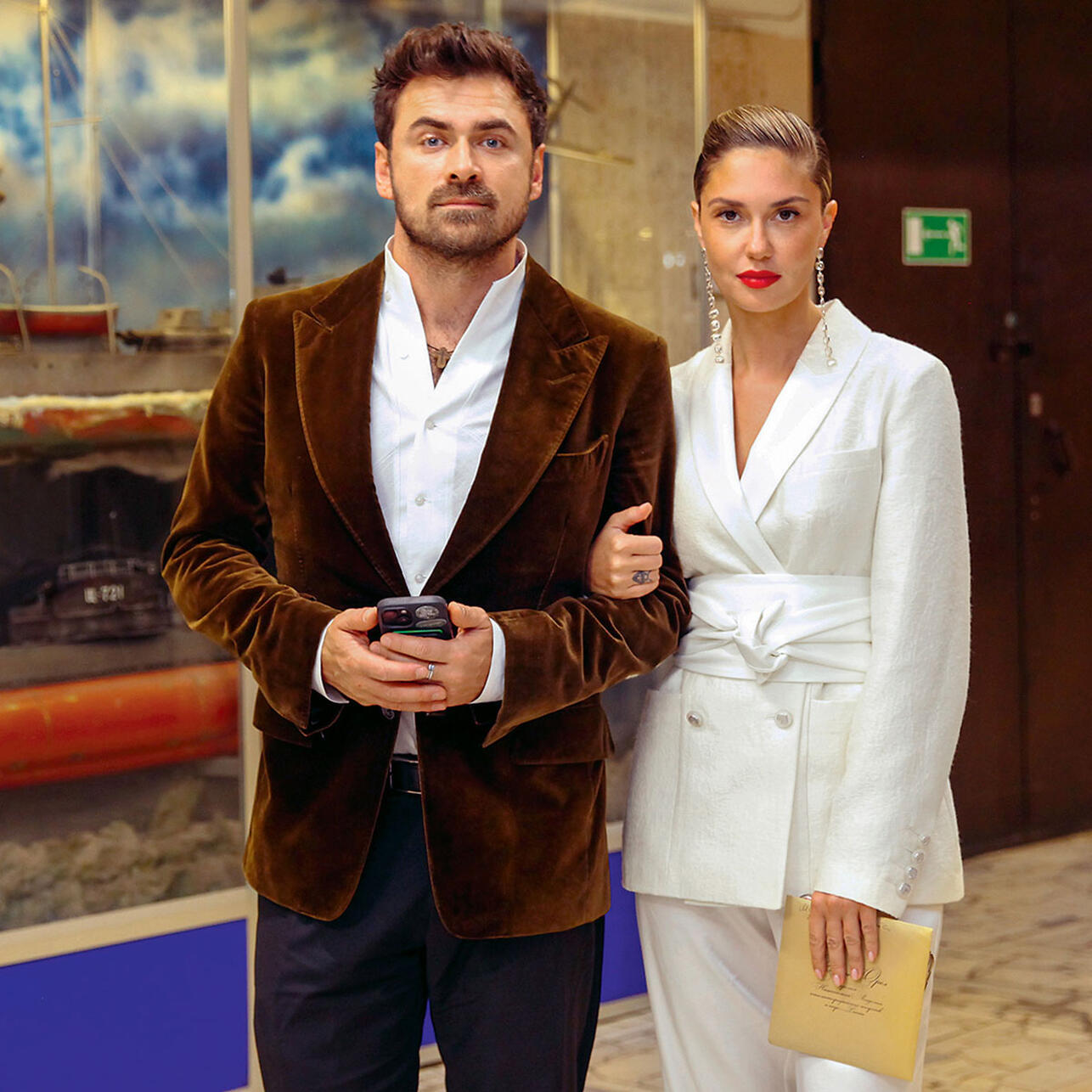 Петр Дранга и Агата Муцениеце