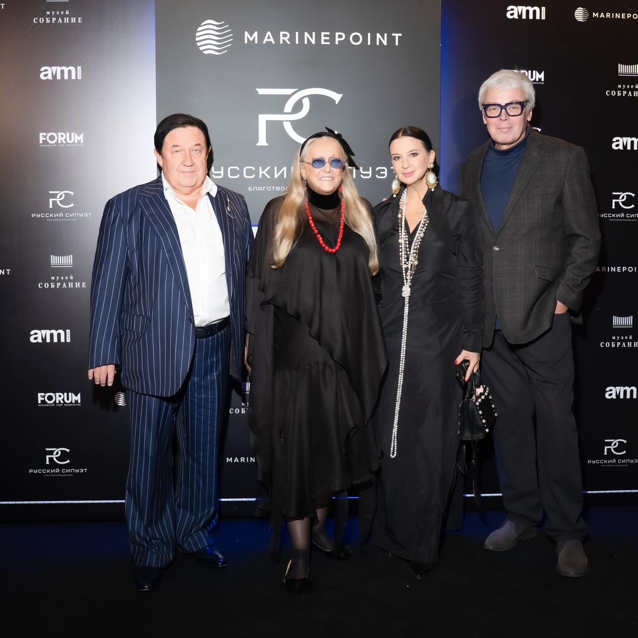 Александр Митрошенков, Татьяна Михалкова, Екатерина и Александр Стриженовы фото