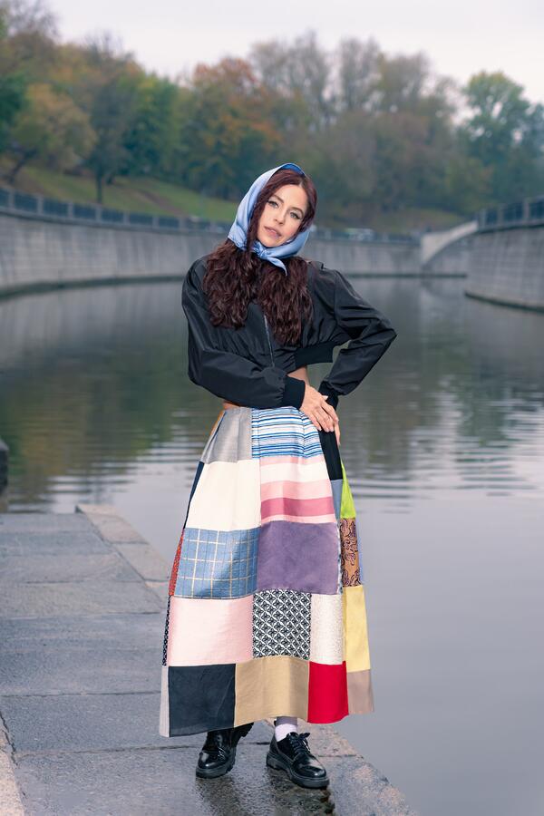 Мирослава Карпович в календаре "Русский силуэт" фото