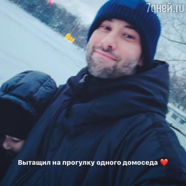 Дмитрий Шепелев с сыном — фото