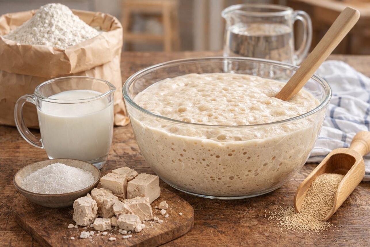 Словно пух и без запаха дрожжей: как правильно делать опару, чтобы тесто поднялось даже у новичка Словно пух и без запаха дрожжей: как правильно делать опару, чтобы тесто поднялось даже у новичка