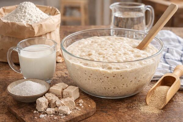 Словно пух и без запаха дрожжей: как правильно делать опару, чтобы тесто поднялось даже у новичка