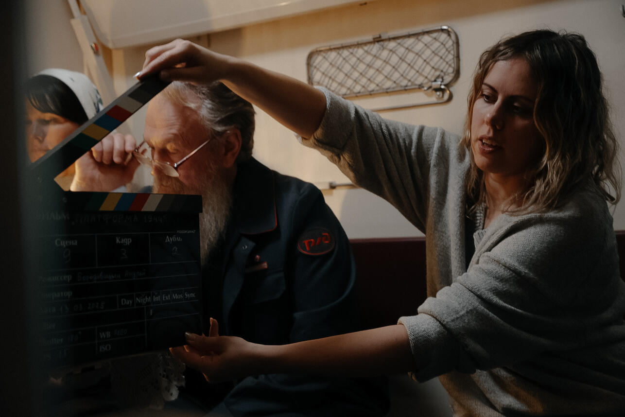 Фото со съемок фильма Платформа 1944 фото