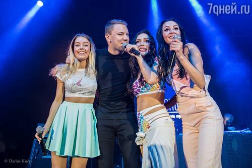 Группа «Serebro» в новом составе