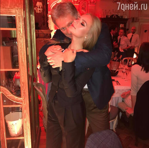 Дмитрий Песков с дочкой Елизаветой