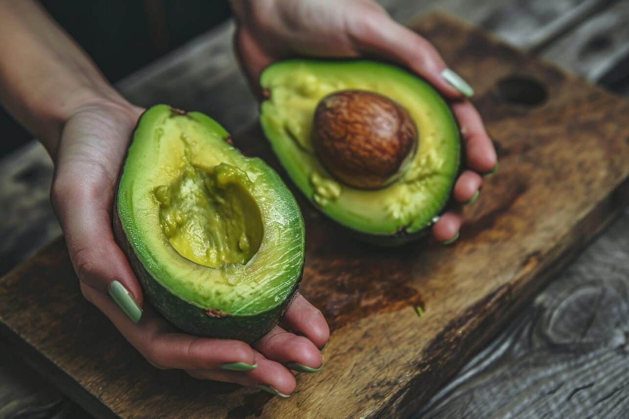 Спелый авокадо