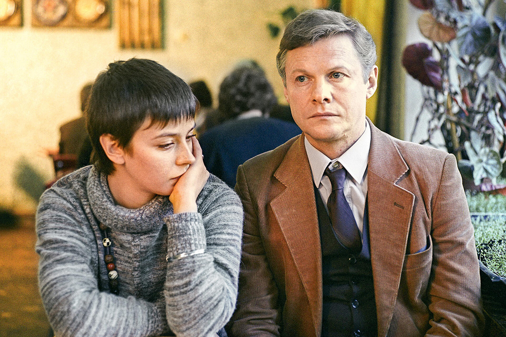 Елена Сафонова и Виталий Соломин