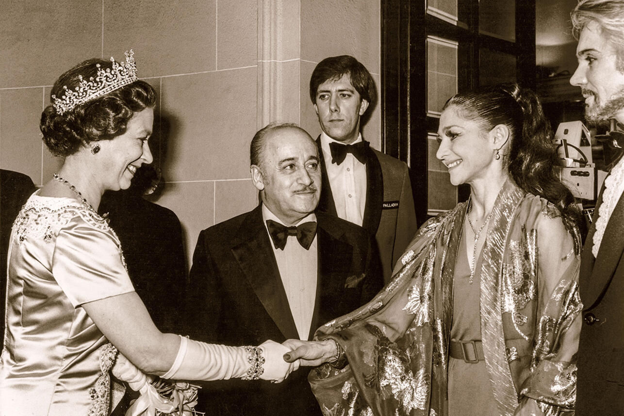 Владимир Васильев и Елизавета II