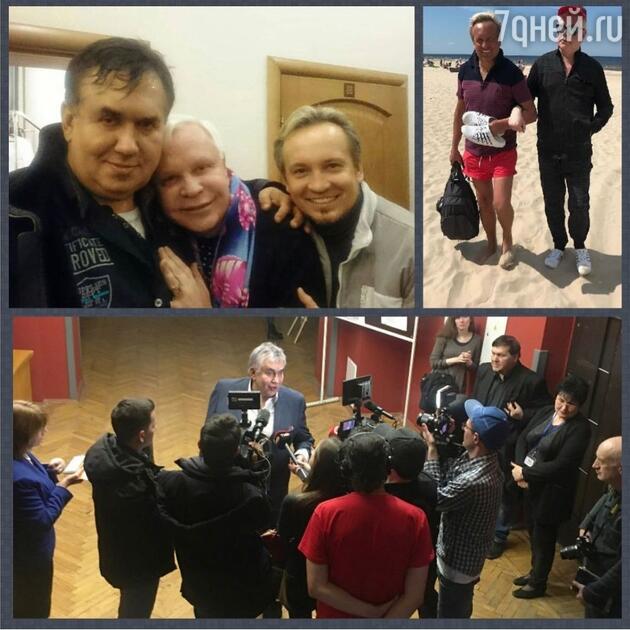 Станислав Садальский и Борис Моисеев — фото Станислав Садальский и Борис Моисеев — фото