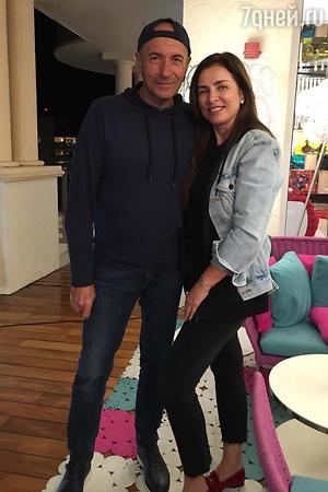 Игорь Крутой с женой Ольгой