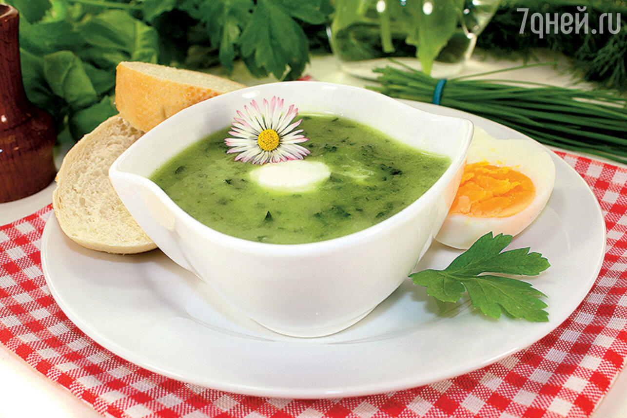 Щавелевый суп. Фото