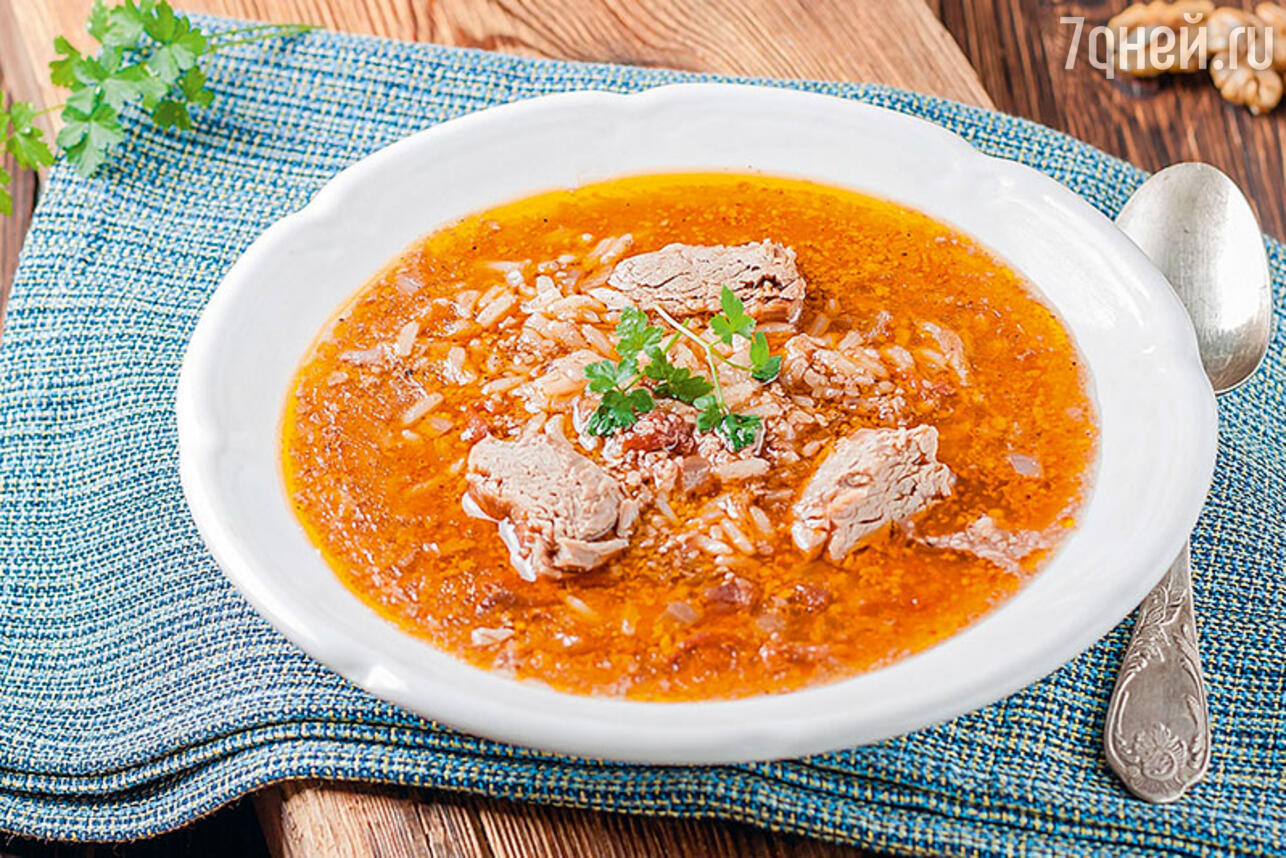 Суп харчо (простой рецепт), пошаговый рецепт на ккал, фото, ингредиенты - зритель вашего шоу