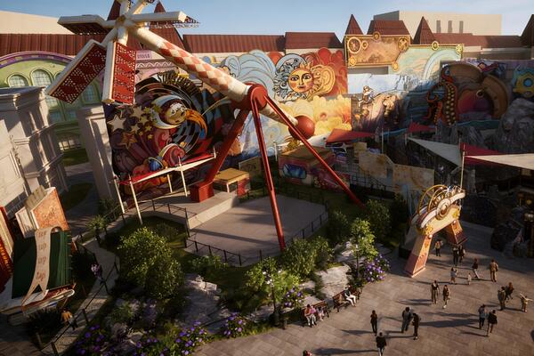 Космические развлечения: летом в «Острове Мечты» откроются новые аттракционы под открытым небом