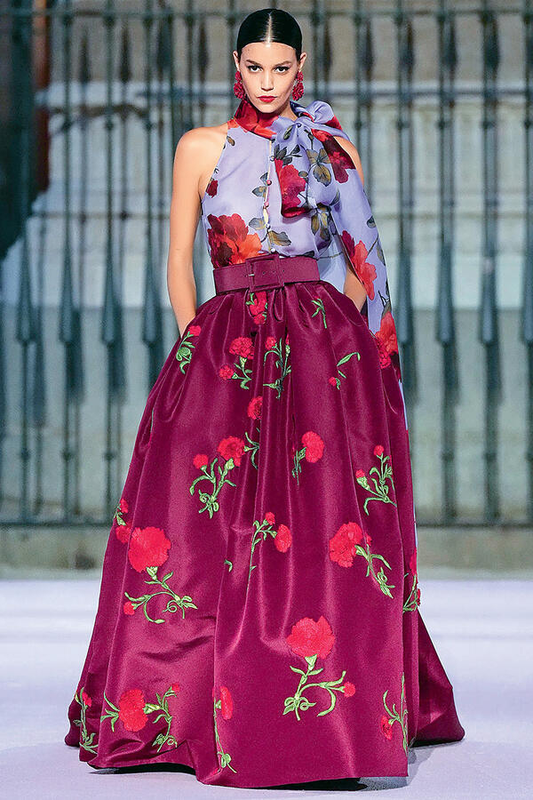 6 трендов весны: гусарский стиль, розы и мини