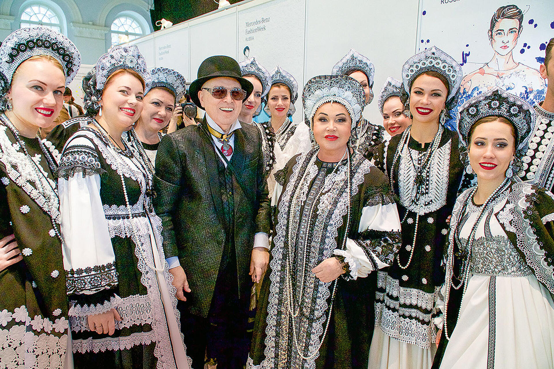 Вячеслав Зайцев, Надежда Бабкина и ансамбль «Русская песня»