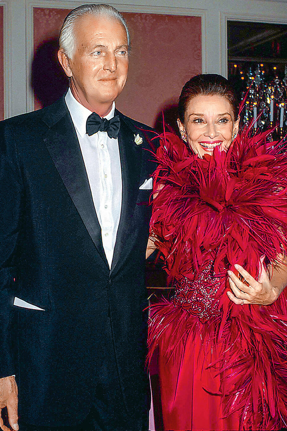 Юбер де Живанши и Одри Хепберн