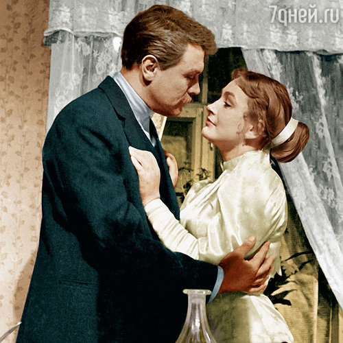 Николай Лебедев и Людмила Хитяева в фильме «Евдокия».  1961 г.