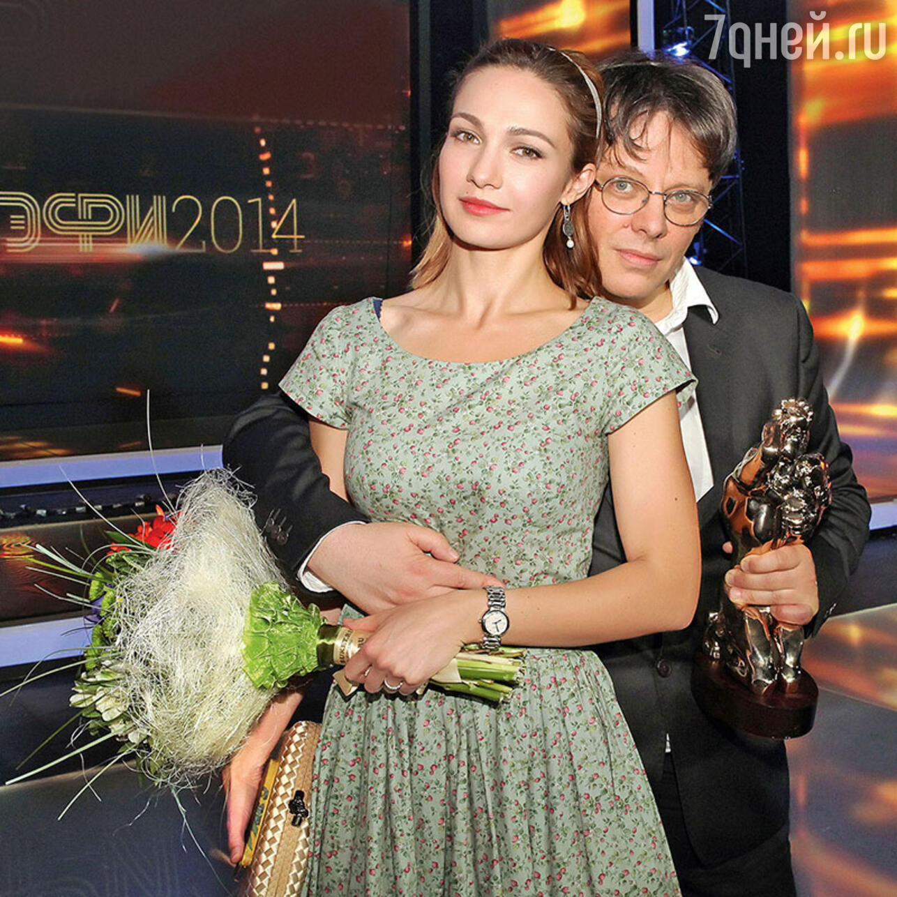 Евгения Брик с Валерием Тодоровским 