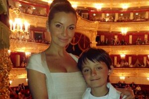 Ольга Орлова приобщила сына к балету
