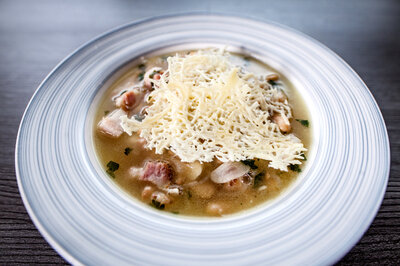 Тосканский суп из белой фасоли