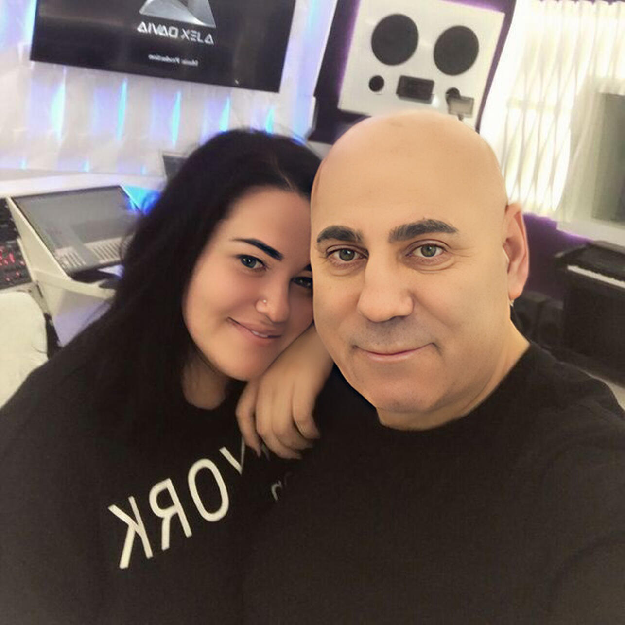 Иосиф Пригожин с дочерью Данаей — фото