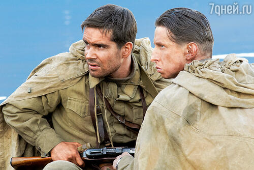 С Петром Федоровым на съемках «Сталинграда», 2013 год