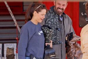 Снова вместе, как семья: Бен Аффлек встретил праздник с Дженнифер Гарнер