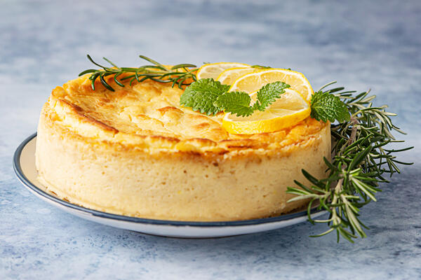 Рецепт чизкейка с овощами 