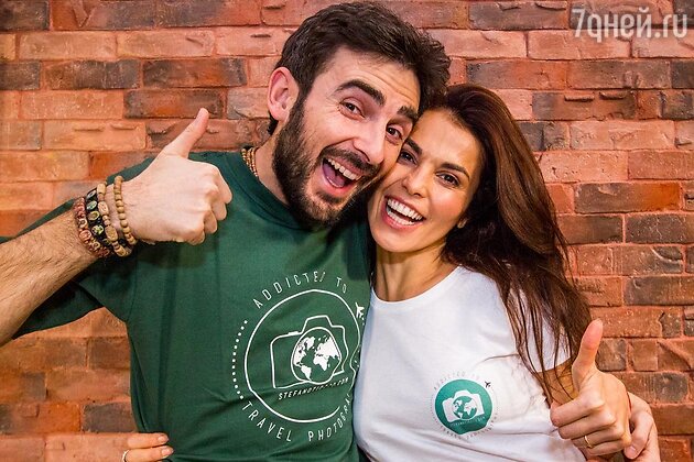 Сати Казанова с мужем Стефано