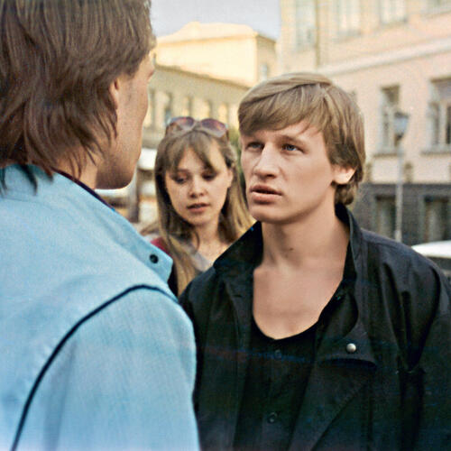 Олег Фомин и Валерия Устинова в фильме «Меня зовут Арлекино», 1988 год